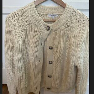 Madewell Chunky Button Cardigan